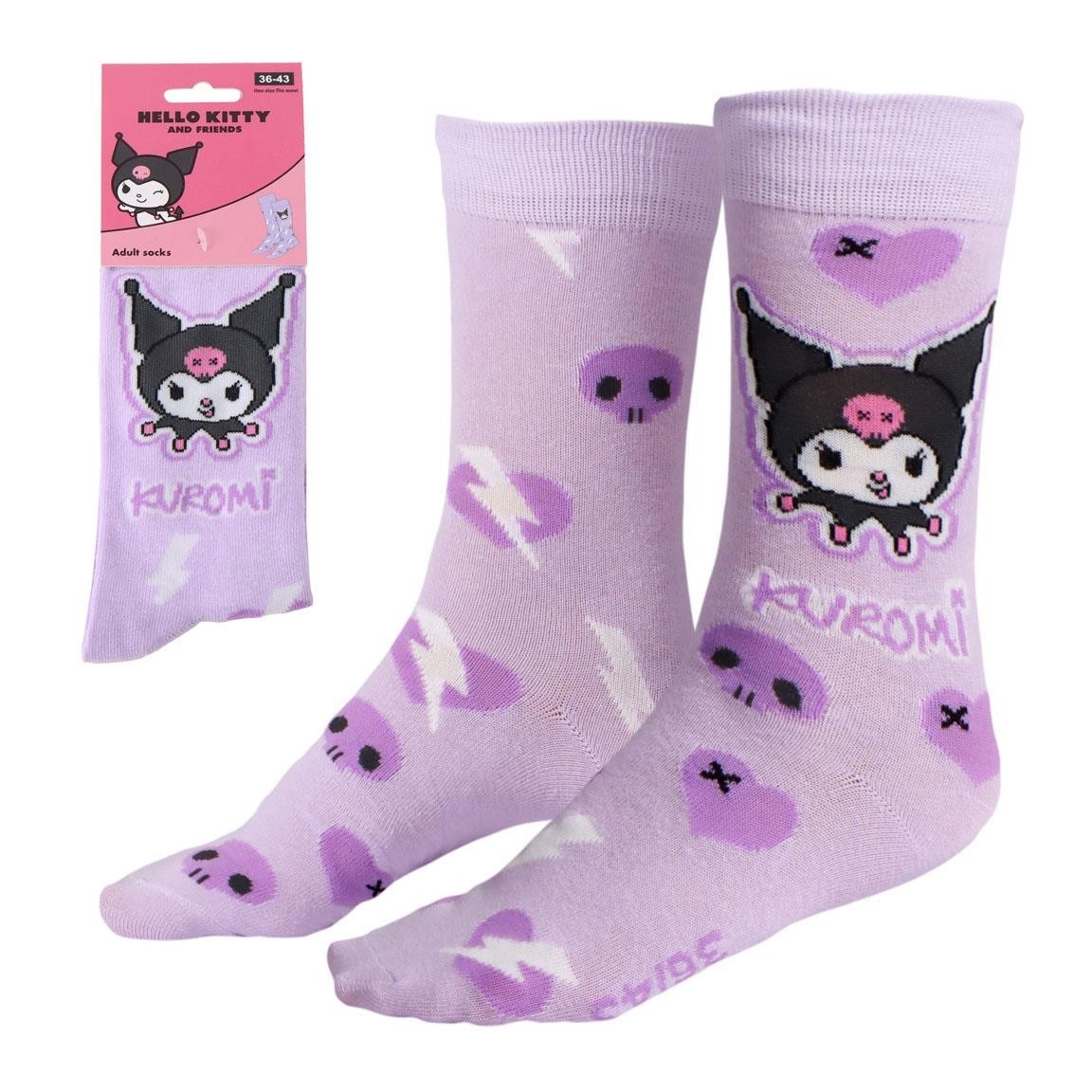 Kuromi Ladies Socks - Ten Tiny Toes Socks