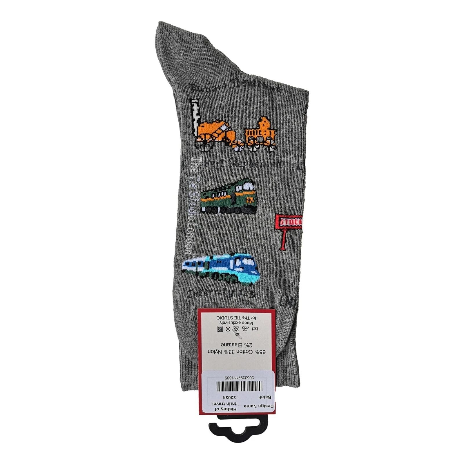 History of Trains socks - Ten Tiny Toes Socks
