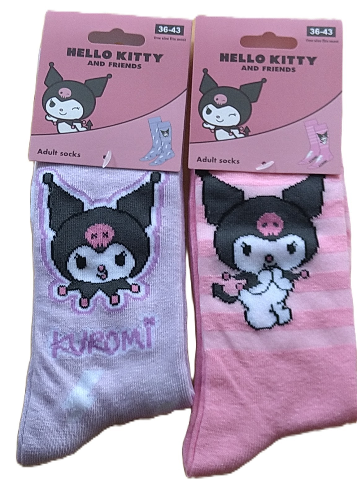 Kuromi Ladies Socks - Ten Tiny Toes Socks